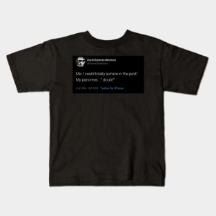 Diabetes and Time Travel Kids T-Shirt